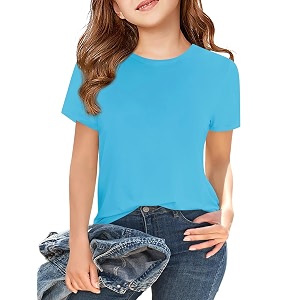 Girls Short Sleeve T Shirts Kids Summer