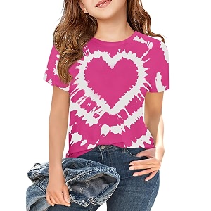 Girls Short Sleeve T Shirts Kids Summer