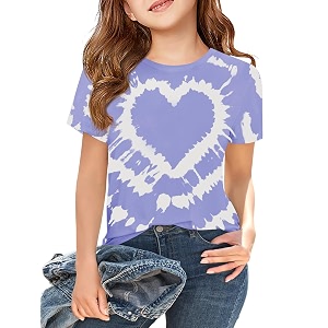 Girls Short Sleeve T Shirts Kids Summer