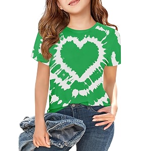Girls Short Sleeve T Shirts Kids Summer