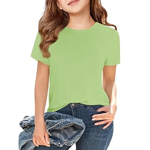 Girls Short Sleeve T Shirts Kids Summer