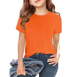 Girls Short Sleeve T Shirts Kids Summer