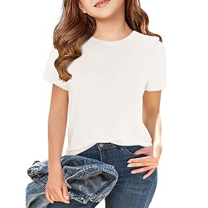 Girls Short Sleeve T Shirts Kids Summer