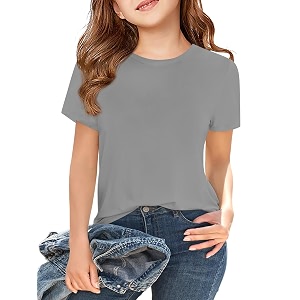 Girls Short Sleeve T Shirts Kids Summer