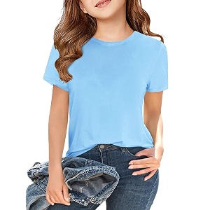Girls Short Sleeve T Shirts Kids Summer