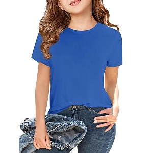 Girls Short Sleeve T Shirts Kids Summer