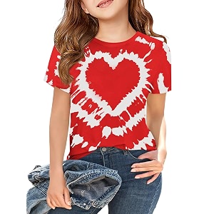 Girls Short Sleeve T Shirts Kids Summer