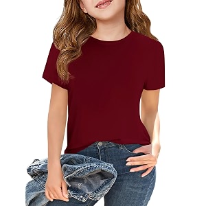Girls Short Sleeve T Shirts Kids Summer