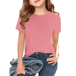 Girls Short Sleeve T Shirts Kids Summer
