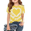 Girls Short Sleeve T Shirts Kids Summer