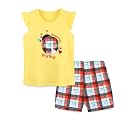 Girls Shorts Set Outfits for Toddler Girls T-shirts Clothing Sets Kids Summer Graphic Cotton Tops Tees 3-7 Years