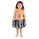 Girls Skirt with Top combo set