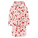 Girls Soft Fleece Robes Plush Hooded Bathrobes