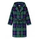 Girls Soft Fleece Robes Plush Hooded Bathrobes