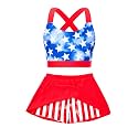 Girls Swimsuit 2 Piece Bathing Suit with Skirted Boyshorts 5-16Y