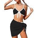 Girls Swimsuit Bikini Set and Cover Up