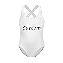 Girls Swimsuit Criss Cross Back 1-Piece Summer Beach Swiwmear