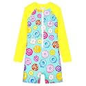 Girls Swimsuit One Piece Ruffles Quick Dry