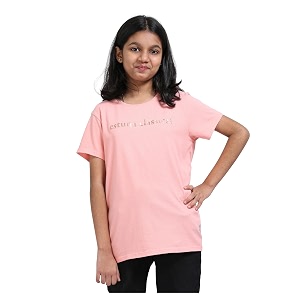 Girls T-Shirt Red Label Compact Cotton