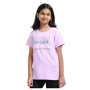 Girls T-Shirt Red Label Compact Cotton
