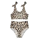 Girls Tankini Swimsuit 2 Piece Pink Unicorn Donuts Summer Beach Bikini Bathing Suit 3T
