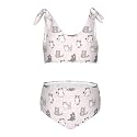 Girls Tankini Swimsuit 2 Piece Pink Unicorn Donuts Summer Beach Bikini Bathing Suit 3T