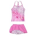 Girls Tankini Swimsuit Bathing Suits Summer Beach Swimwear Size 4-12
