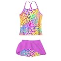 Girls Tankini Swimsuit Bathing Suits Summer Beach Swimwear Size 4-12