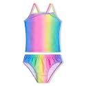 Girls Tankinis Two Pieces Swimsuits Hawaiian Beach