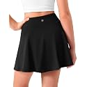 Girls Tennis Skirt with Pockets Pleated Athletic Skort Kids Golf Running School Uniform 2-in-1 Skirts Size 5-15Y