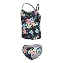 Girls Two Piece Tankini Swimsuits Rainbow Striped Bathing Suit Swim Suit