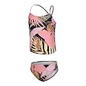 Girls Two Piece Tankini Swimsuits Rainbow Striped Bathing Suit Swim Suit