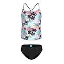 Girls Two Piece Tankini Swimsuits Tie Dye Bathing Suit Kids Hawaiian Swimwear Set 3-16 Years