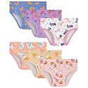 Girls Underwear 100% Cotton Panties, 6-Pack, Soft &amp; Tagless,18M-12Y