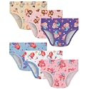 Girls Underwear 100% Cotton Panties, 6-Pack, Soft &amp; Tagless,18M-12Y