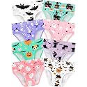 Girls Underwear, Soft Cotton Tagless Breathable Panties, 8-Pack, 18M-12Y