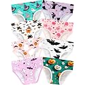 Girls Underwear, Soft Cotton Tagless Breathable Panties, 8-Pack, 18M-12Y