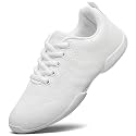 Girls White Cheerleading Shoes Lightweight Competition Tennis Shoes Women Hip Hop Gymnastics Dance Sneakers