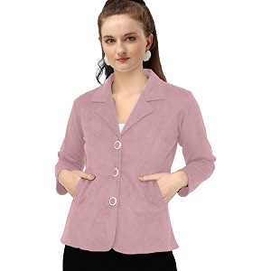 Girls Women 3 Button Blazzer-32