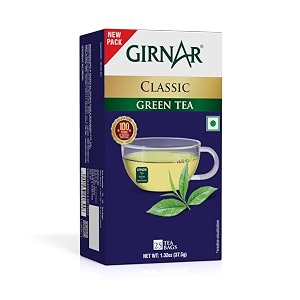 girnar green tea 25 tea bags