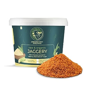 girorganic sugarcane organic jaggery powder no preservative unrefined100 natural 400 g