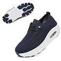 Git-up Women's Diabetic Walking Shoes Wide Toe Box Nursing Shoes