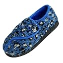 Git-up Women Soft wide Slippers Memory Foam Closed Toed Diabetic Arthritis Edema House Slippers