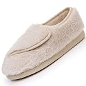 Git-up Women Soft wide Slippers Memory Foam Closed Toed Diabetic Arthritis Edema House Slippers