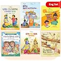 Gita Book Set for Children | 50 Stories, 70 Lessons from Gita | Pack of 6 Books | Gita Story, Activity, Song & Colouring Book | All in One Pack