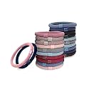 GITGRNTH Stretchable Rubber Hair Band, Hair Elastics Ties, No Crease Hair Band, Thin Headband, Ponytail Elastic Hair Holder Suitable for Women, Men, Girls and Boys