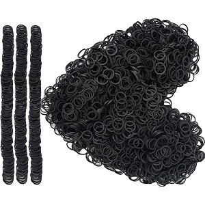 gitgrnth stretchable rubber hair band hair elastics ties no crease hair band thin headband ponytail elastic hair holder suitable for women men girls and boys