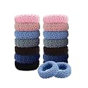 GITGRNTH Stretchable Rubber Hair Band, Hair Elastics Ties, No Crease Hair Band, Thin Headband, Ponytail Elastic Hair Holder Suitable for Women, Men, Girls and Boys