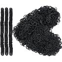 GITGRNTH Stretchable Rubber Hair Band, Hair Elastics Ties, No Crease Hair Band, Thin Headband, Ponytail Elastic Hair Holder Suitable for Women, Men, Girls and Boys