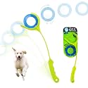 Gitit MAX! - Launcher + Ring, Ultra Durable Fetch Dog Toy, Slobberless & Hands-Free Loading Thrower for Active Dogs, Up to 200 Feet of Fun